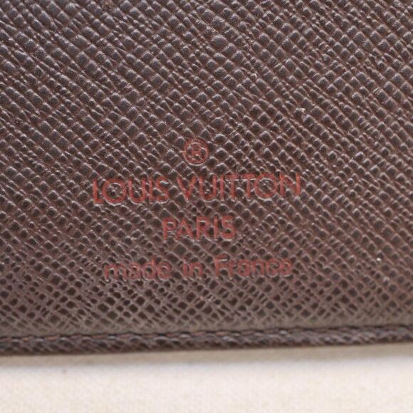 LOUIS VUITTON Damier Ebene Medium Ring Agenda MM - Picture 10 of 12